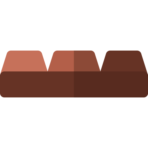chocolade Basic Rounded Flat icoon