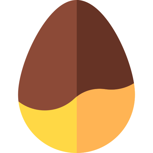 czekolada Basic Rounded Flat ikona