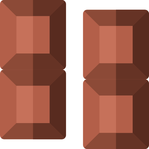 チョコレートバー Basic Rounded Flat icon