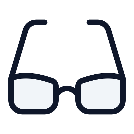 brille Generic Outline Color icon