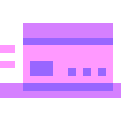 płatność kartą Basic Sheer Flat ikona