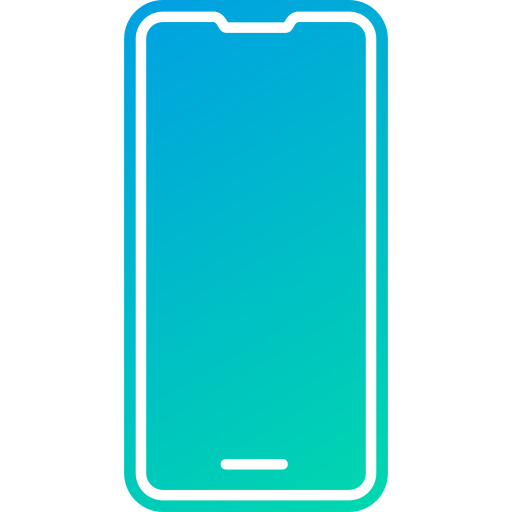 smartphone Generic Flat Gradient icon