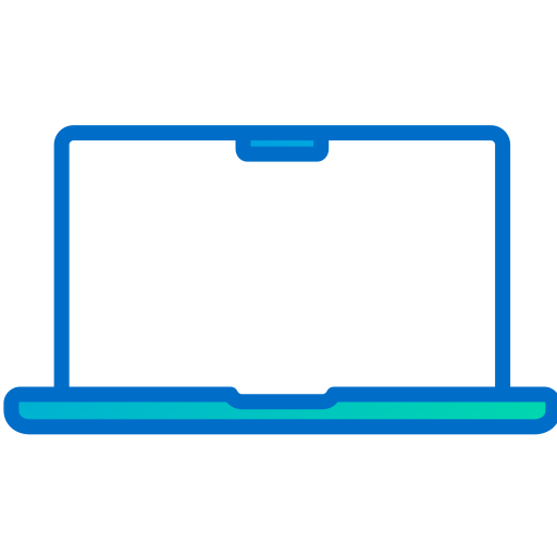 Laptop Generic Lineal Color Gradient icon