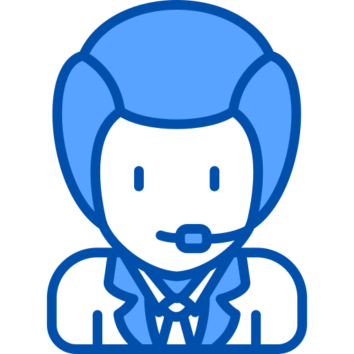 kundendienst Generic Blue icon