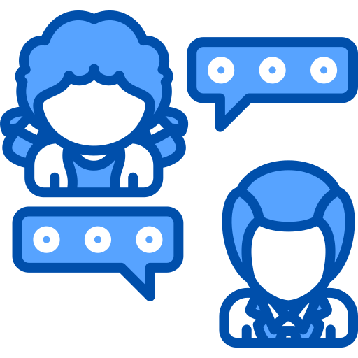 communicatie Generic Blue icoon