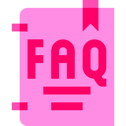 자주하는 질문 Basic Sheer Flat icon
