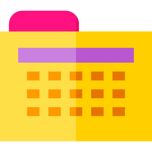 Schedule Basic Straight Flat icon