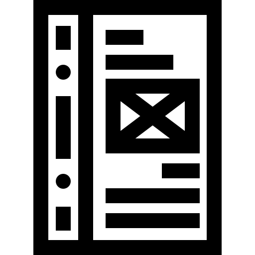 bindemittel Basic Straight Lineal icon