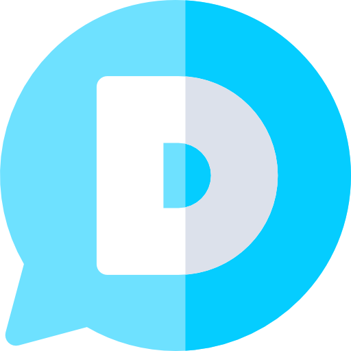 disqus Basic Rounded Flat icono