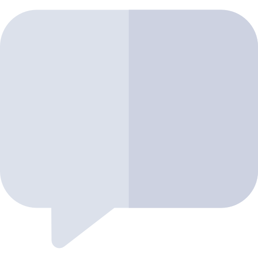 mensaje Basic Rounded Flat icono