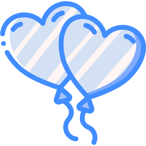 luftballons Basic Miscellany Blue icon