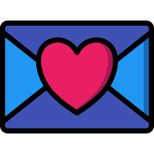 Love letter Basic Miscellany Lineal Color icon