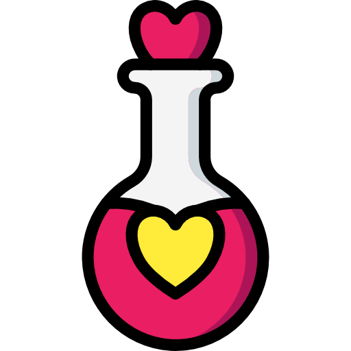 Love potion Basic Miscellany Lineal Color icon
