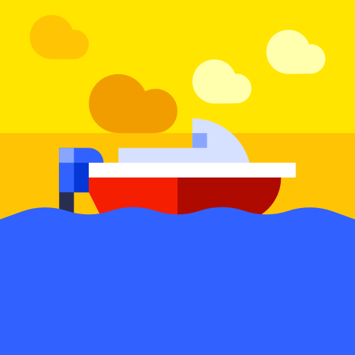 Boat Adib Sulthon Flat icon