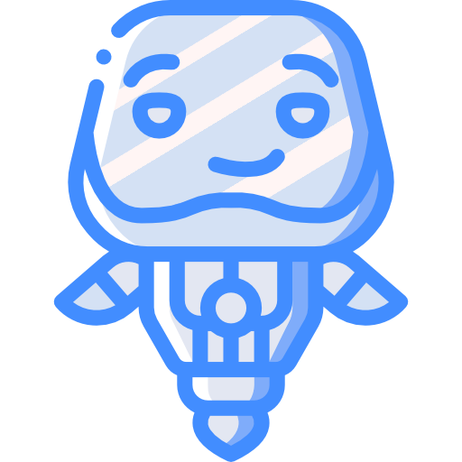 robot Basic Miscellany Blue icona