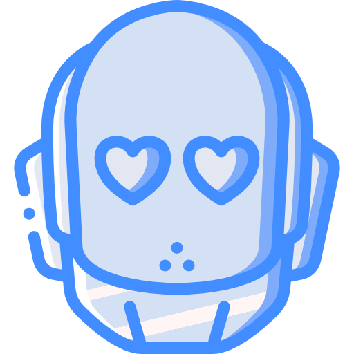 robot Basic Miscellany Blue icono