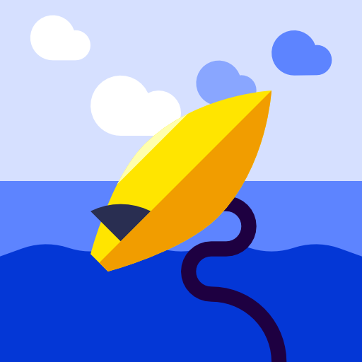 surfen Adib Sulthon Flat icon