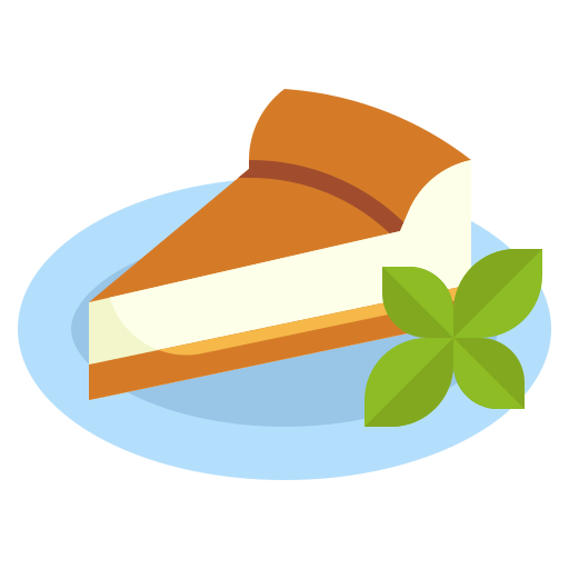 torta di formaggio Generic Flat icona