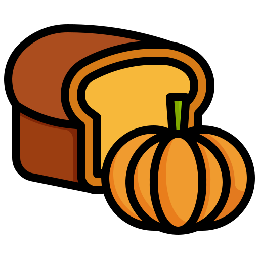 かぼちゃパン Generic Outline Color icon