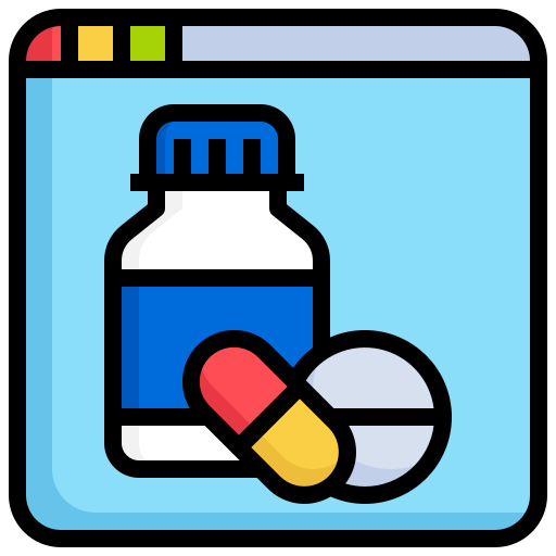 arzneimittel Generic Outline Color icon