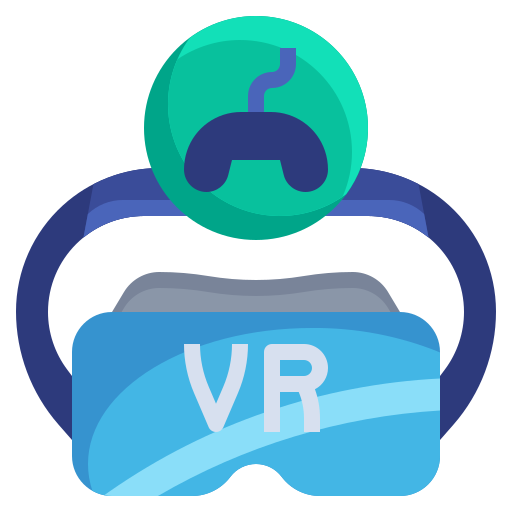 juego de realidad virtual Generic Flat icono