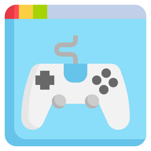 Online game Generic Flat icon