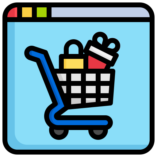 shopping Generic Outline Color icona