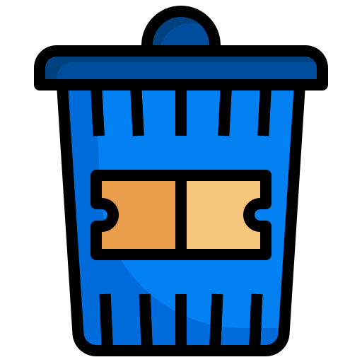 Ticket Generic Detailed Outline icon
