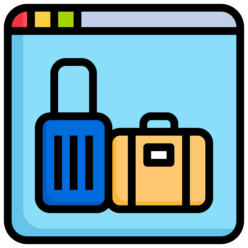 Travel blogger Generic Outline Color icon
