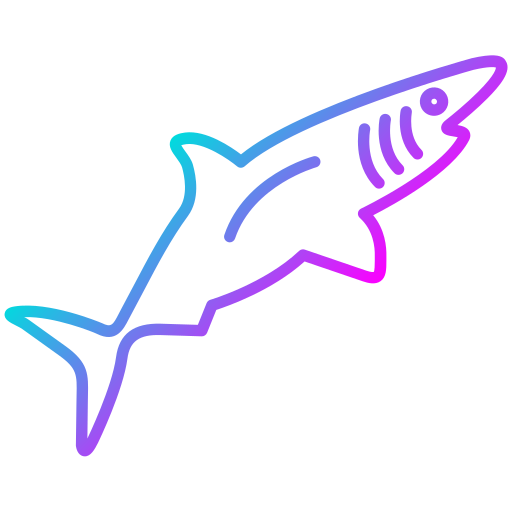 Shark Generic Gradient icon