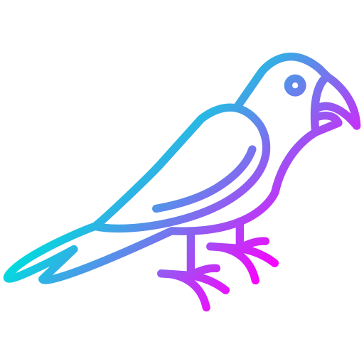Macaw Generic Gradient icon