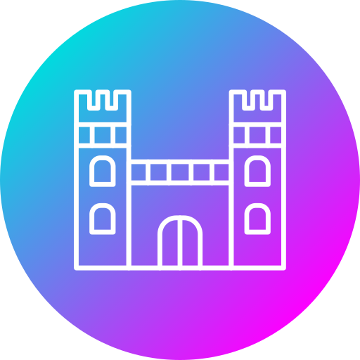 castillo Generic Flat Gradient icono
