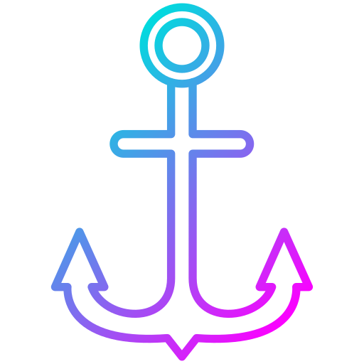 Anchor Generic Gradient icon