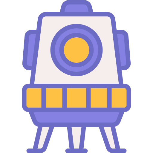 우주 캡슐 Generic Outline Color icon