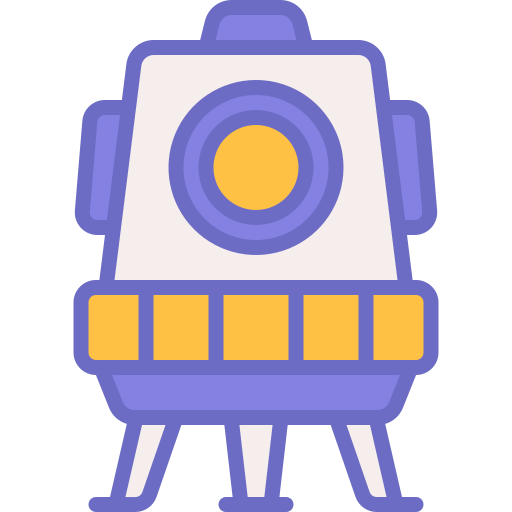 スペースカプセル Generic Outline Color icon