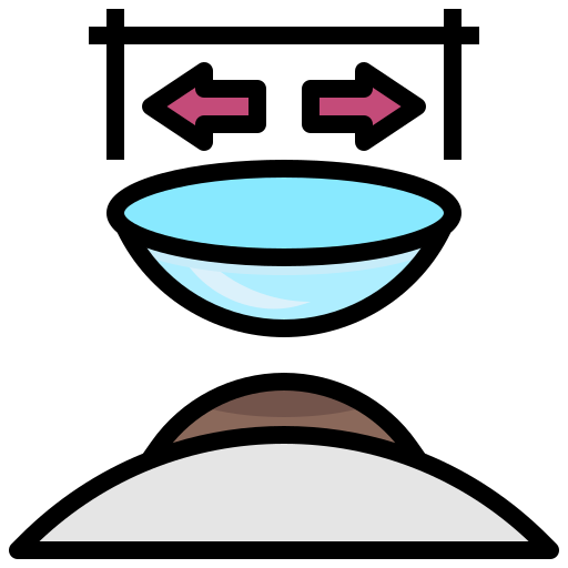 Diameter Generic Outline Color icon