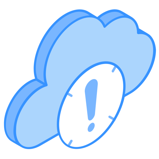 오류 페이지 Generic Blue icon