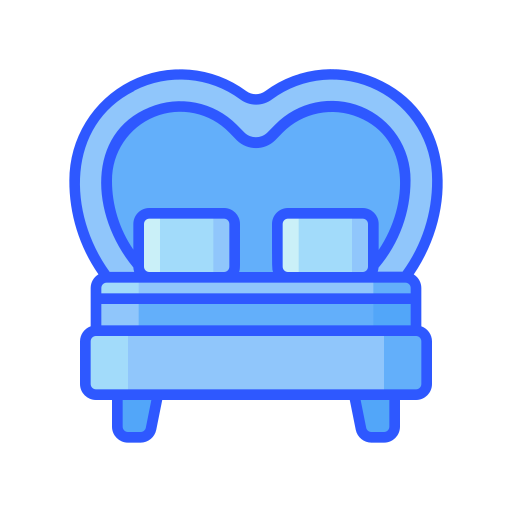 cama matrimonial Generic Blue icono