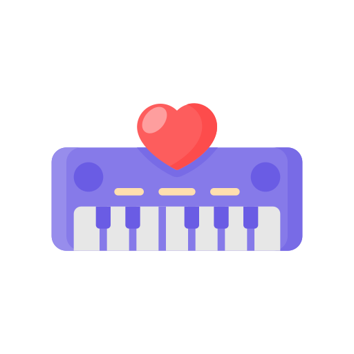 Piano Generic Flat icon