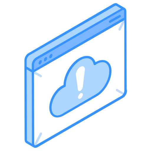 acceso denegado Generic Blue icono