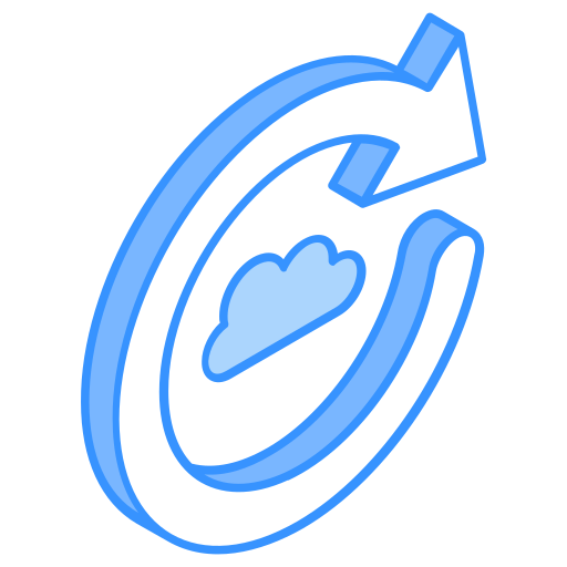 opción de actualización Generic Blue icono