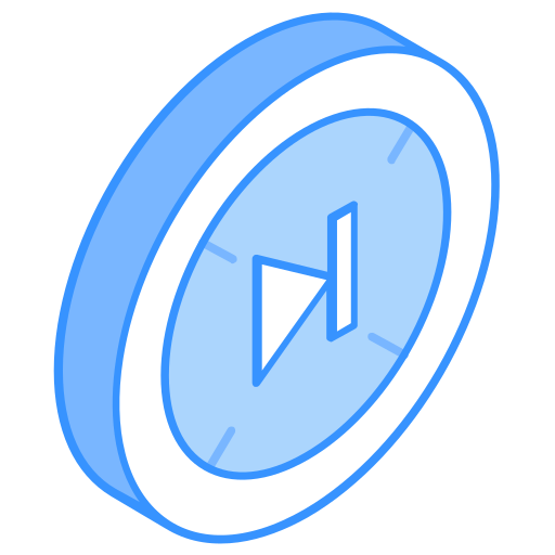 botón de avance Generic Blue icono