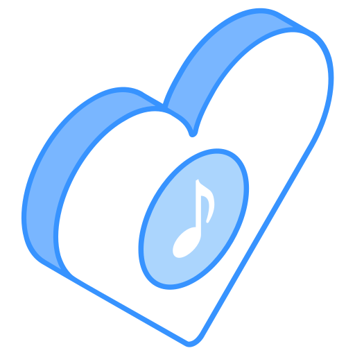 Love song Generic Blue icon