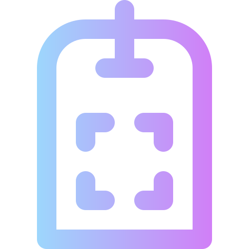 Tag Super Basic Rounded Gradient icon