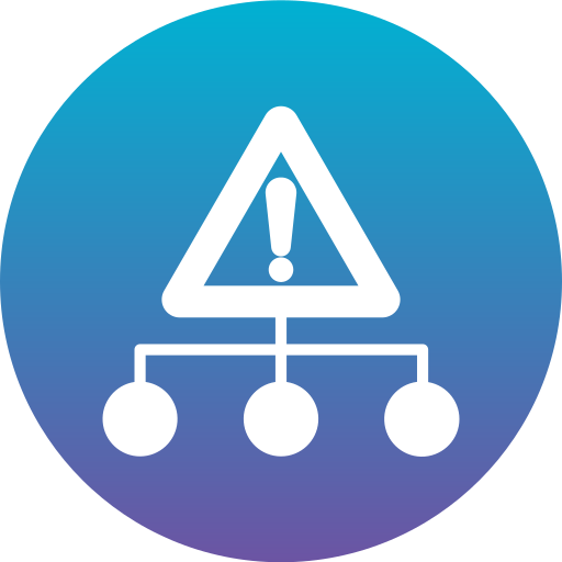 zarządzanie kryzysowe Generic Flat Gradient ikona
