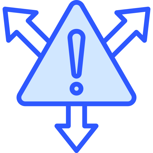 危機管理 Generic Blue icon