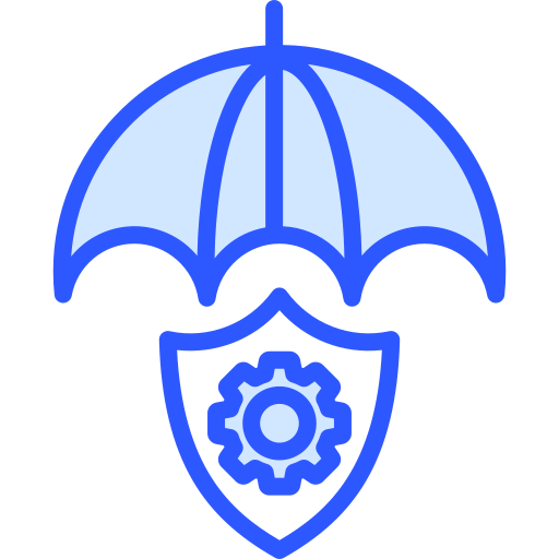 zarządzanie ryzykiem Generic Blue ikona