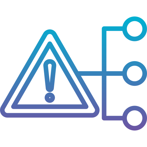 Crisis management Generic Gradient icon