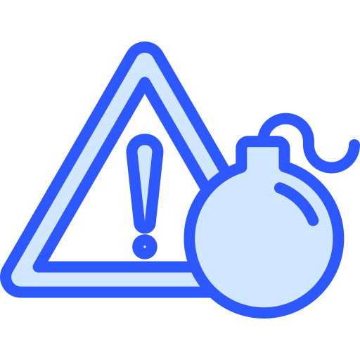 drohung Generic Blue icon