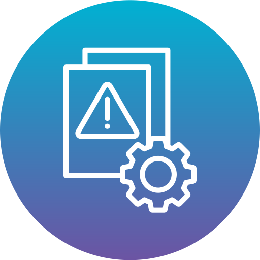 crisisbeheersing Generic Flat Gradient icoon